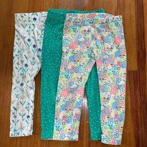 Bundle of 3 Gymboree girls leggings